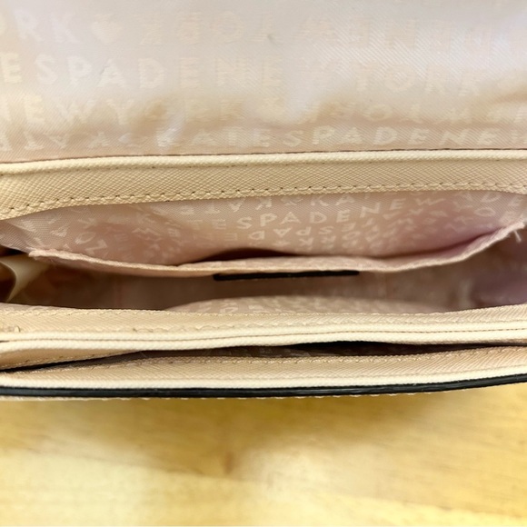 KATE SPADE Half Moon Crossbody Bag in Pale Pink - Picture 3 of 3